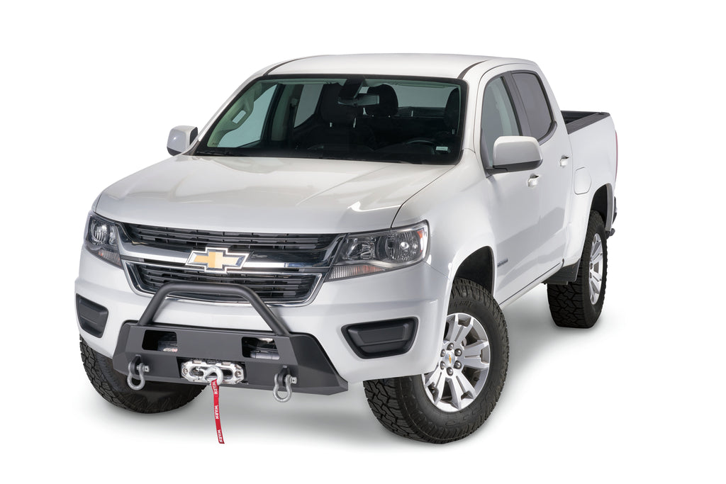 Semi-Hidden Winch Mount with Grille Guard for 2015-2020 Chevrolet Colorado