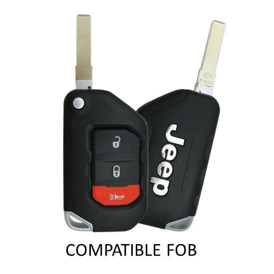 Injection Fob IF029 (V2 Wrangler JL / Gladiator JT) - RED