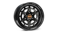 WARN Epic Diamond Cutter Wheel - Black 6 Lug