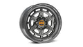 WARN Epic Diamond Cutter Wheel - Gray 6 Lug