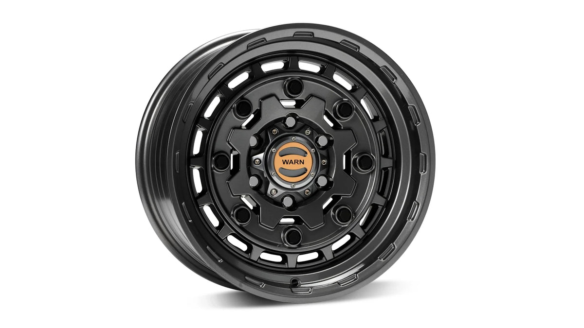 WARN Epic Jackhammer Wheel - Black 6 Lug