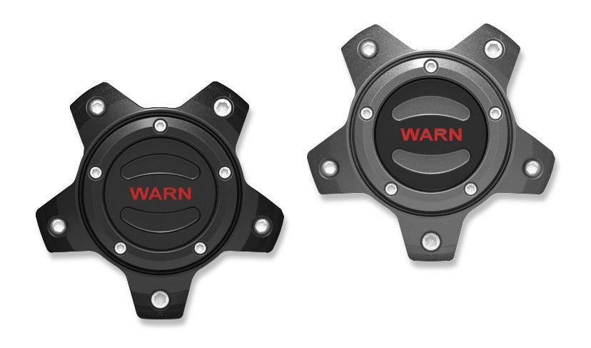 Optional Wheel Center Cap - Gunmetal/Red 5 Lug