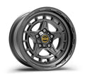 WARN Epic Diamond Cutter Wheel - Gray 5 Lug