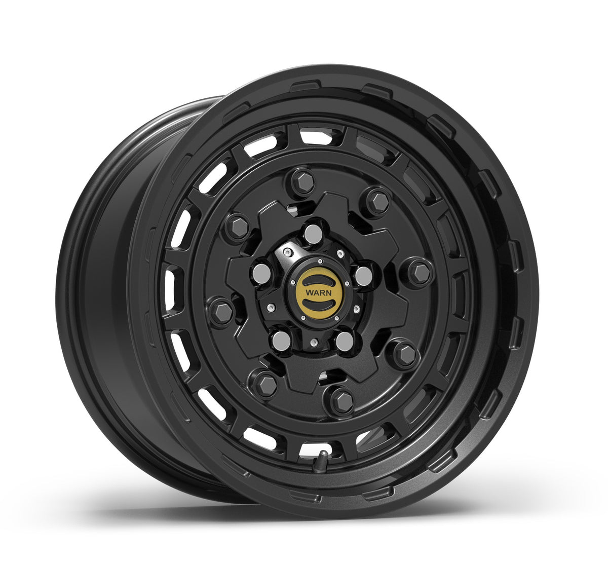 WARN Epic Jackhammer Wheel - Black 5 Lug