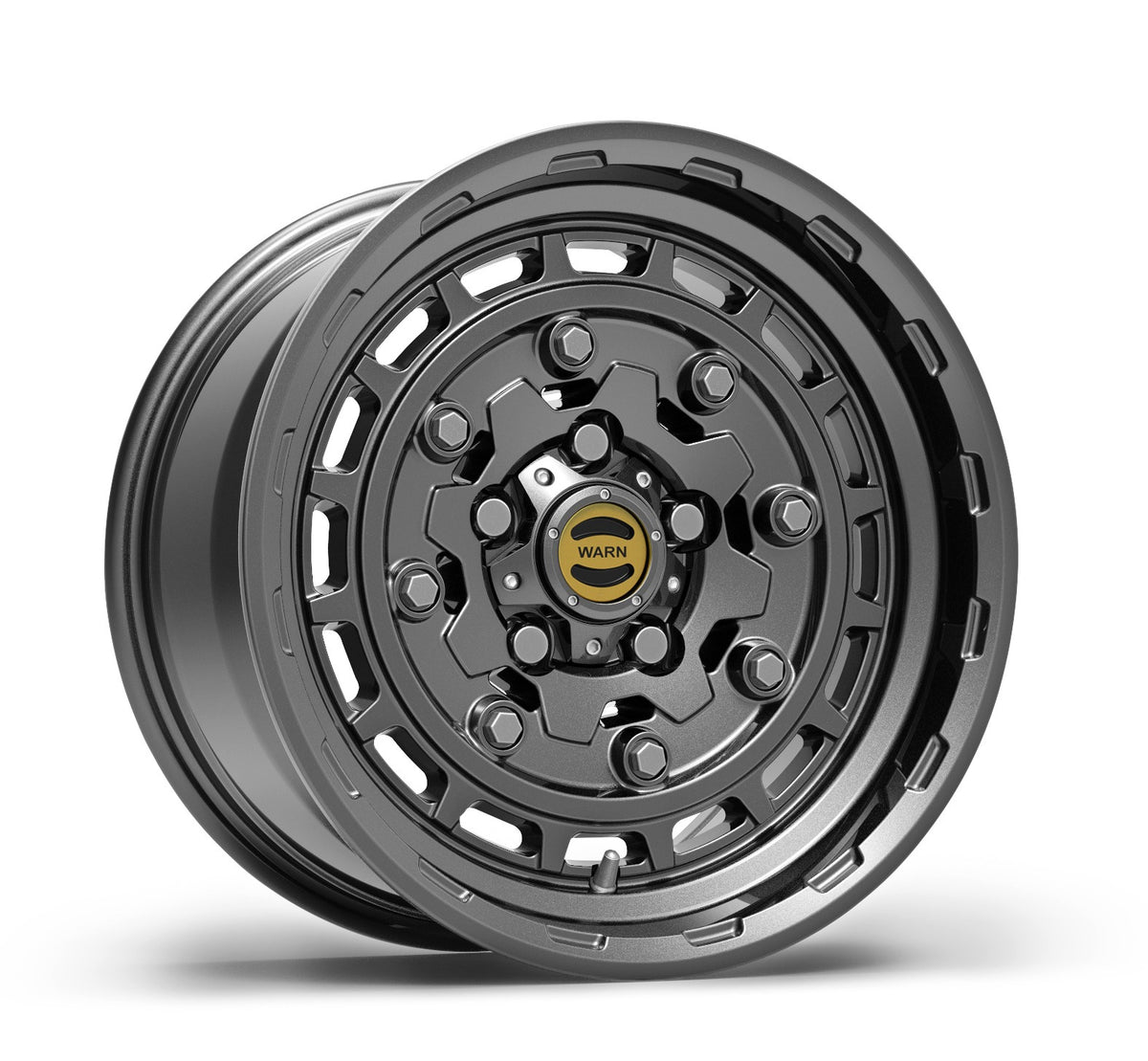 WARN Epic Jackhammer Wheel - Gray 5 Lug
