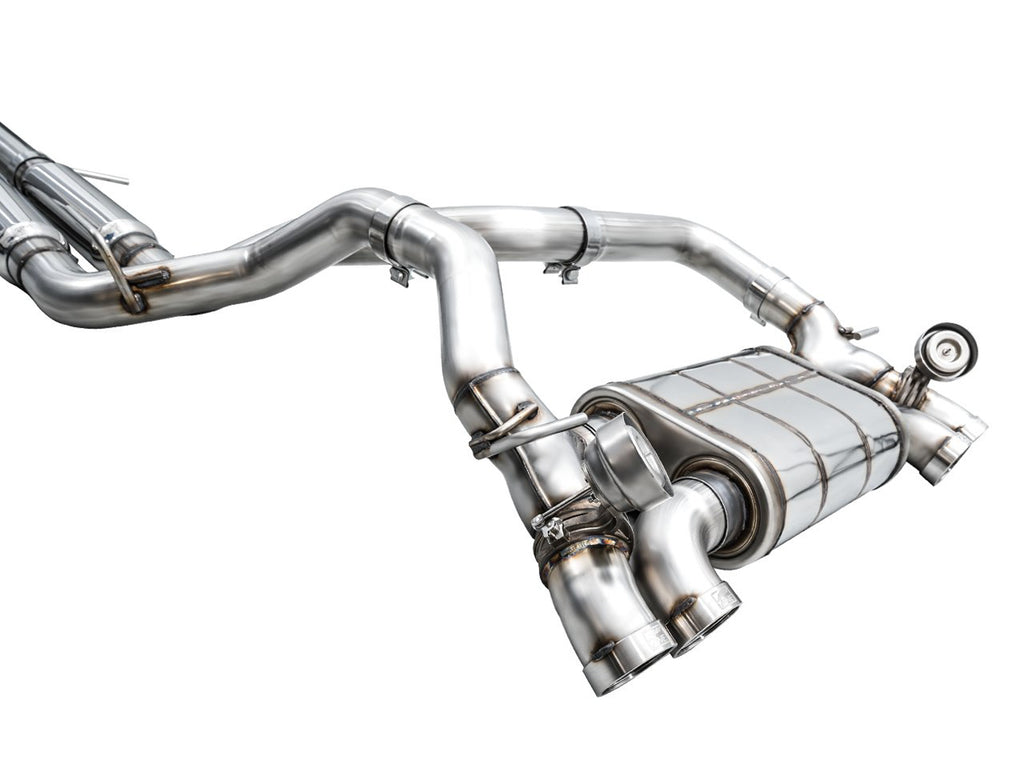 AWE SwitchPath Exhaust for Wrangler 392 - Quad BashGuards