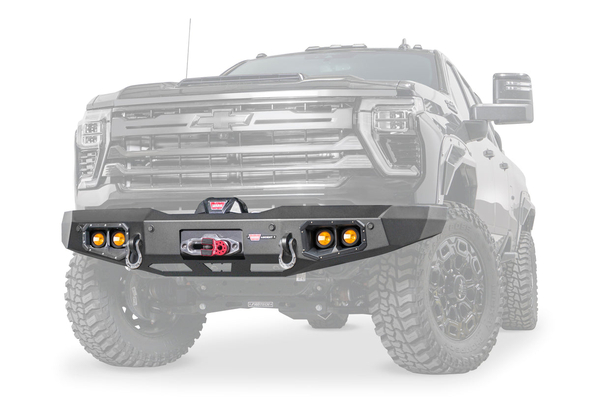 Ascent Front Bumper for 2024-2026 Chevrolet Silverado 2500/3500 HD