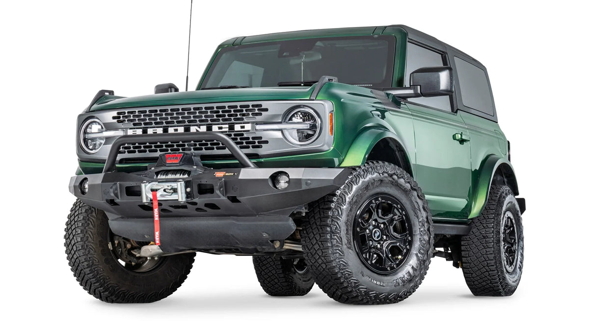 Elite Front Bumper with Prerunner Grille Guard for 2021-2026 Ford Bronco