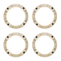 Vent Rings (2011-2018 Wrangler JK) - SAHARA TAN