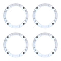 Vent Rings (2011-2018 Wrangler JK) - WHITE