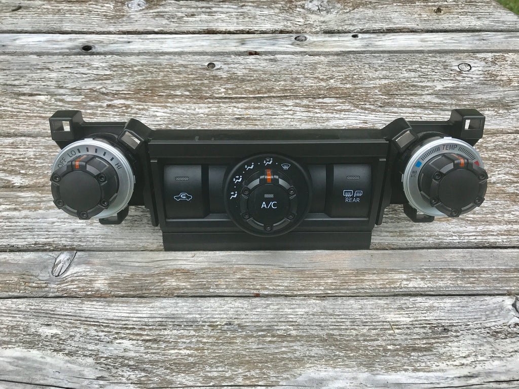 Climate Knobs (5th Gen 4Runner) - BLACK