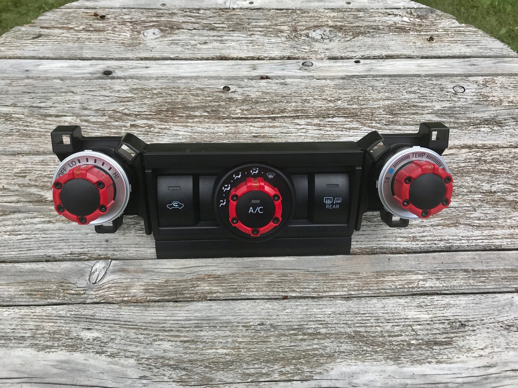 Climate Knobs (5th Gen 4Runner) - RED
