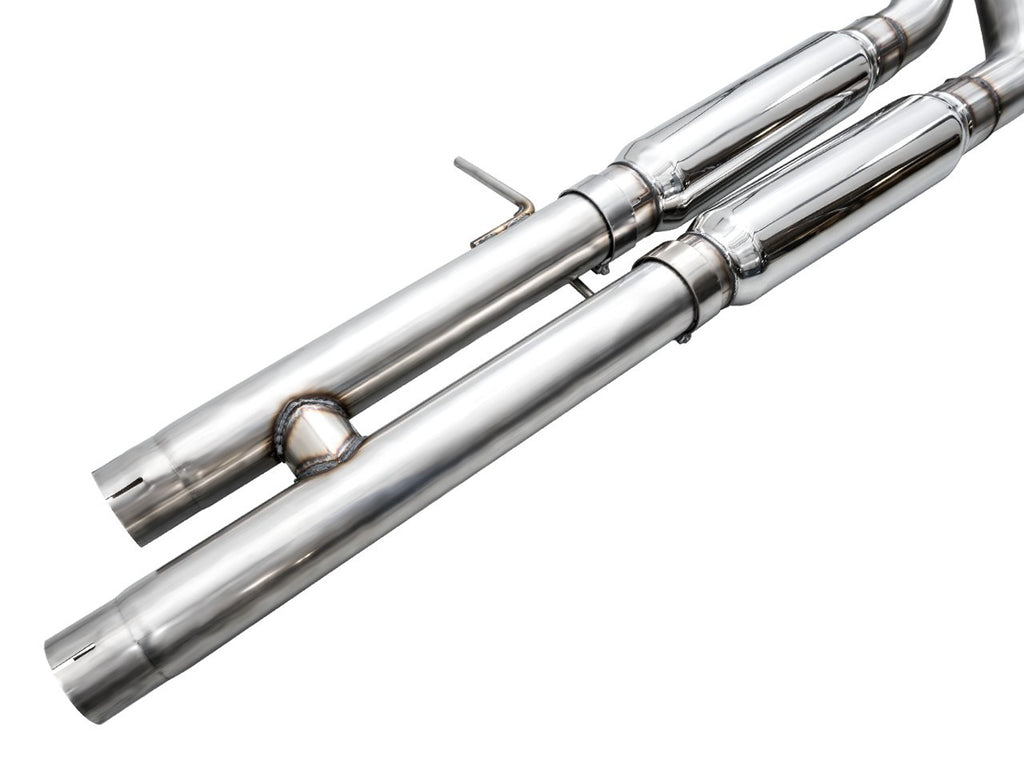 AWE SwitchPath Exhaust for Wrangler 392 - Quad BashGuards