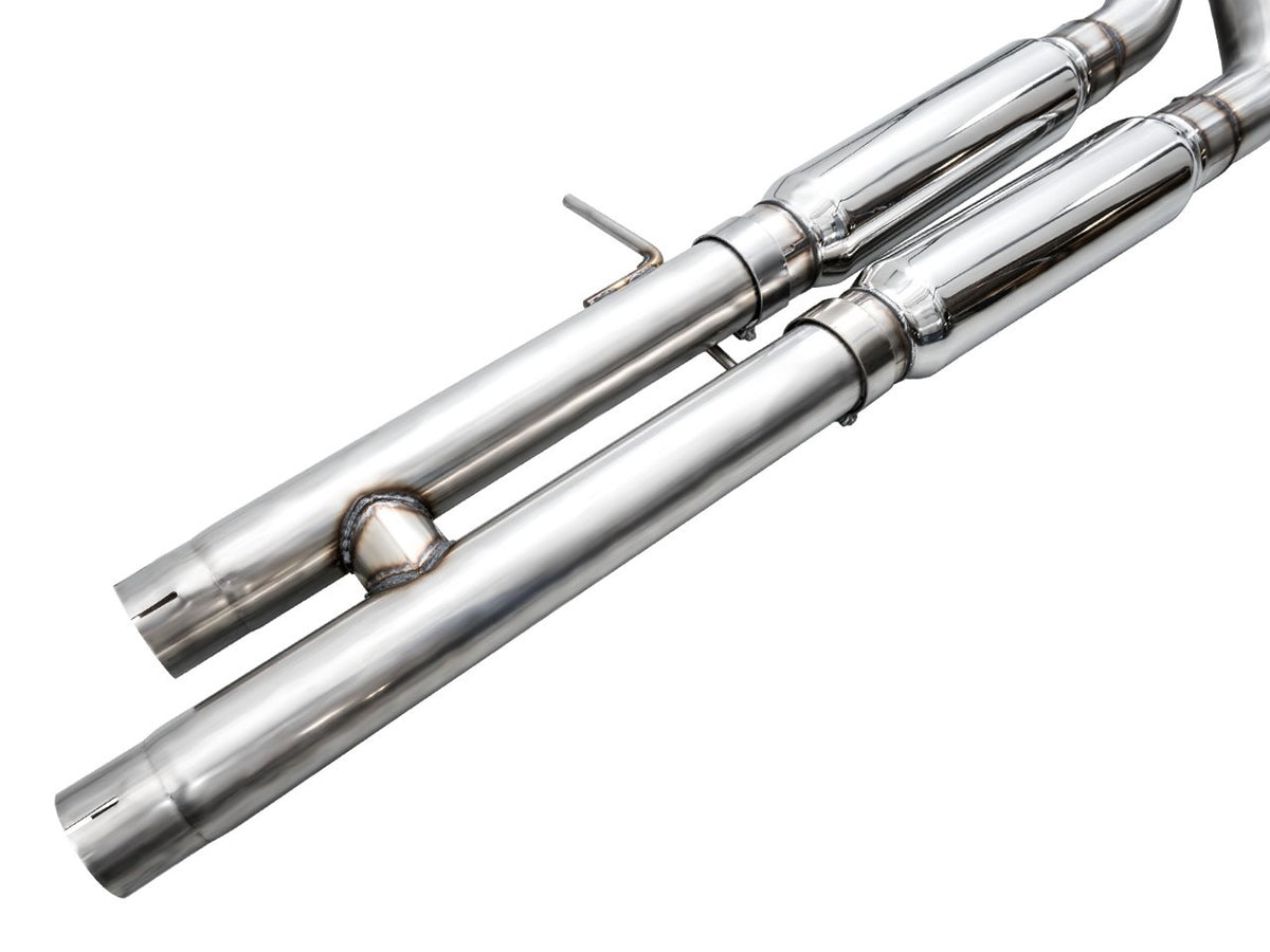 AWE SwitchPath Exhaust for Wrangler 392 - Quad BashGuards