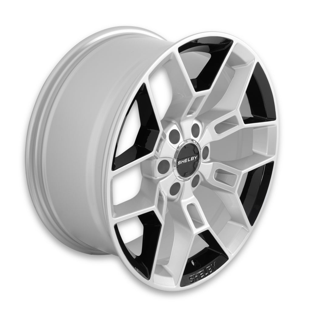 20 x 9 | 6x5.31" / 6x135 | 5.44" BS | 12 MM Offset; Verify all wheel fitment specs to your specific application before ordering.