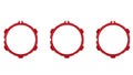 Climate Rings (2016-2023 Tacoma) - RED