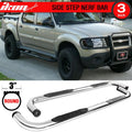 Fits 01-06 Explorer Sport Trac 3'' Side Step Bars Running Boards