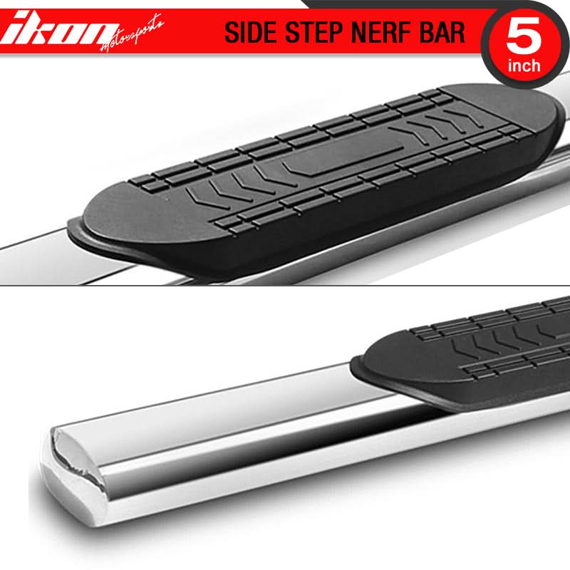 2009-2023Â Dodge Ram 1500 2500 3500 Crew Cab 5" Running Boards Nerf Bar