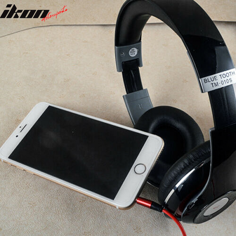 Universial White Bluetooth Wireless Headphones Sport Stereo Foldable