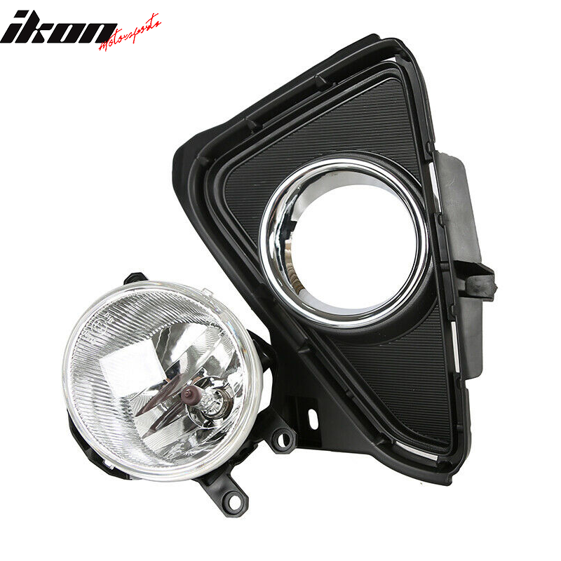 2016-2019 Toyota RAV4 OEM Style Clear Lens Front Bumper Fog Light ABS