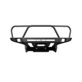 Tacoma Overland Front Bumper / 3rd Gen / 2016-2023 / Raw / Full-Height Bull Bar w/ Headlight Hoops