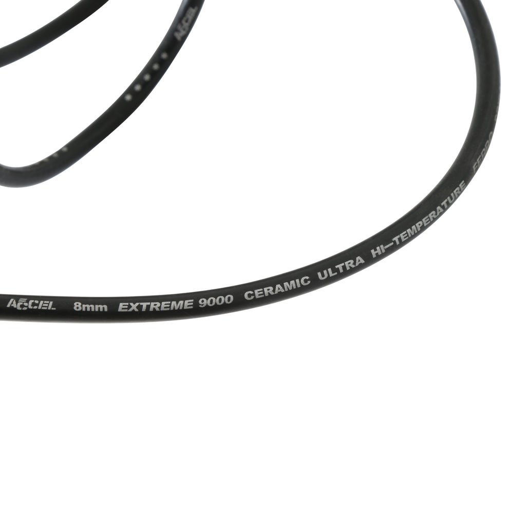 Spark Plug Wires - Extreme 9000 - Ceramic Booted Single Wire Replacement - 135 Degree - Universal - 8mm