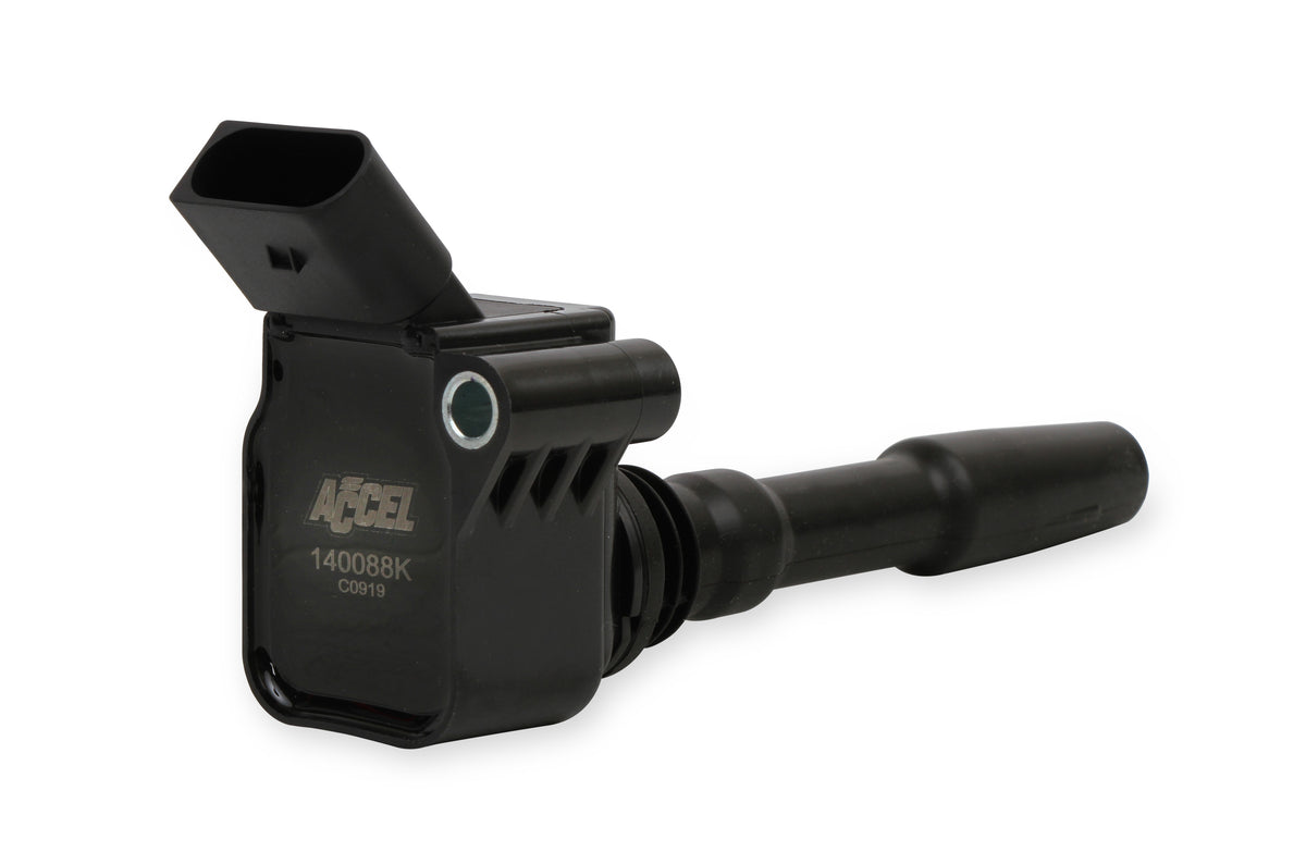 Ignition Coils - 2014-2019 VW/Audi 1.8/2.0L Engines, Individual, Black - Fits 2014-2019 VW - Beetle - Golf - Jetta - Passa - Arteon 1.8/2.0L turbo engines and Audi - A3 - A3 Quattro - S3 - TT Quattro