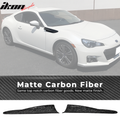 2013-2020 Scion FR-S T Style Side Fender Fin Matte Forged Carbon Fiber