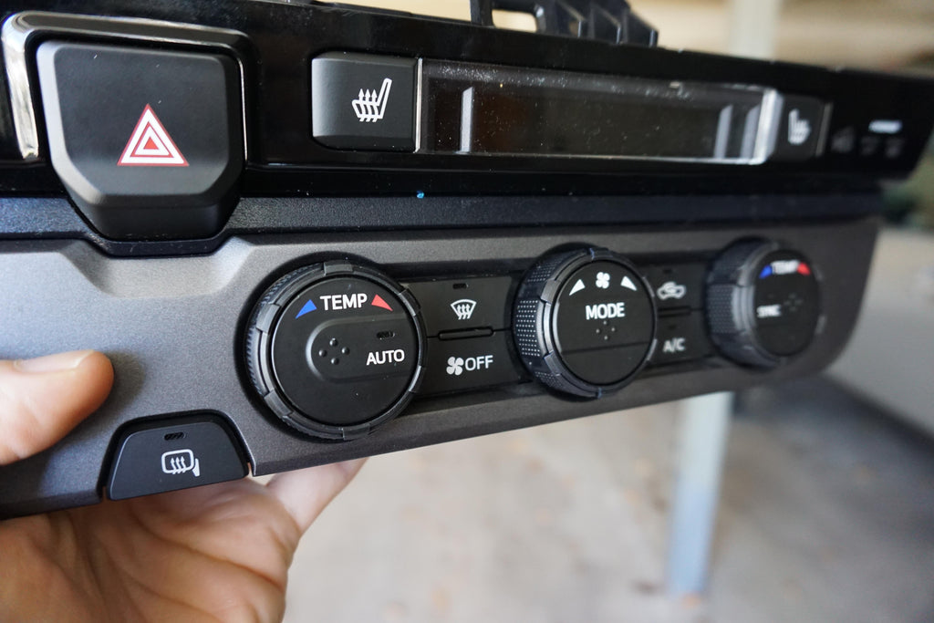Climate Rings (2016-2023 Tacoma DUAL ZONE) - VOODOO BLUE