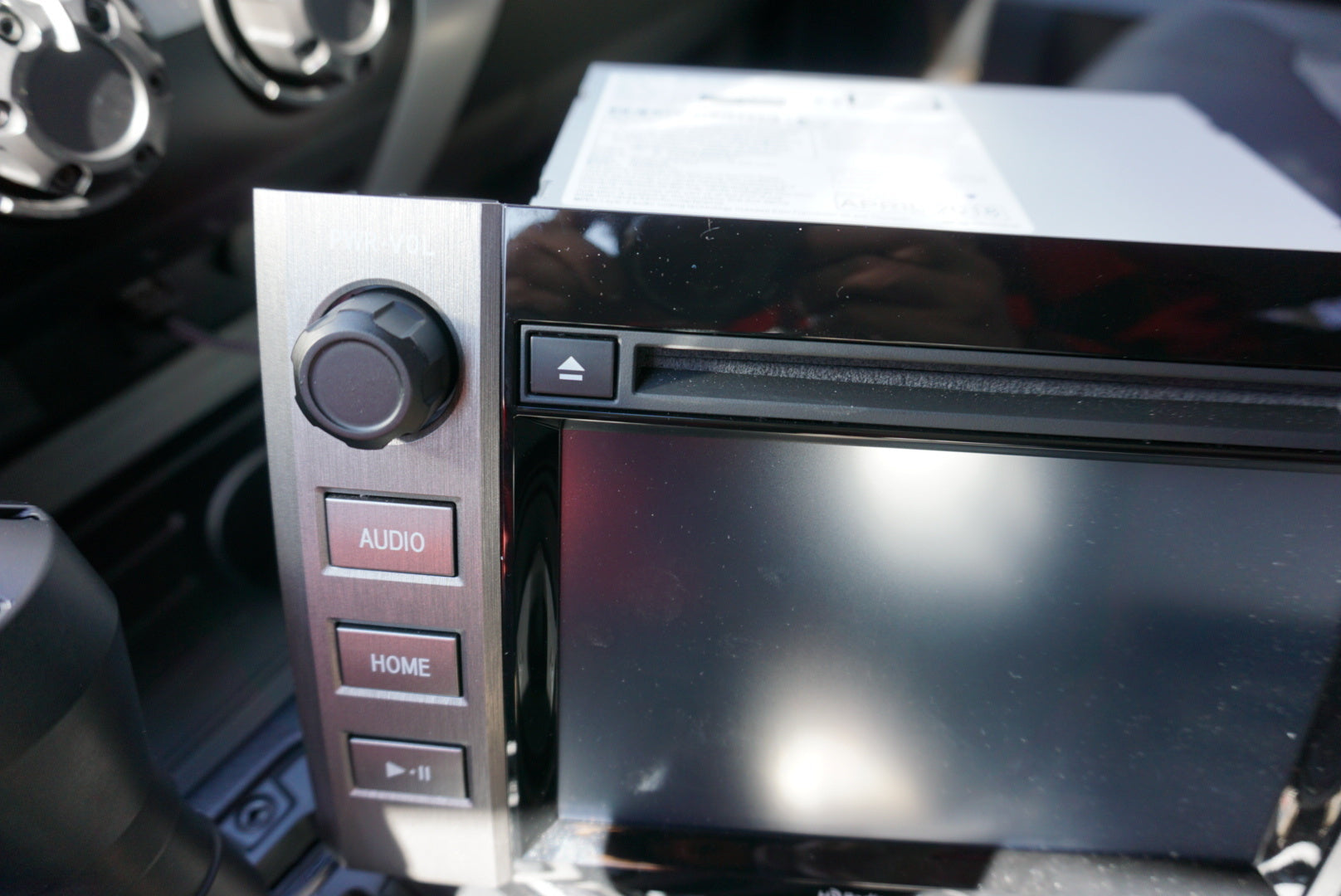 Radio Knobs (2014-2019 Tundra) - BLACK