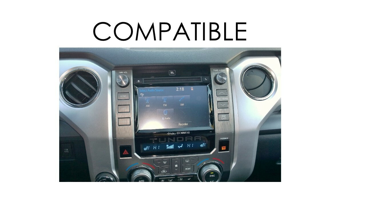 Radio Knobs (2014-2019 Tundra) - BLACK