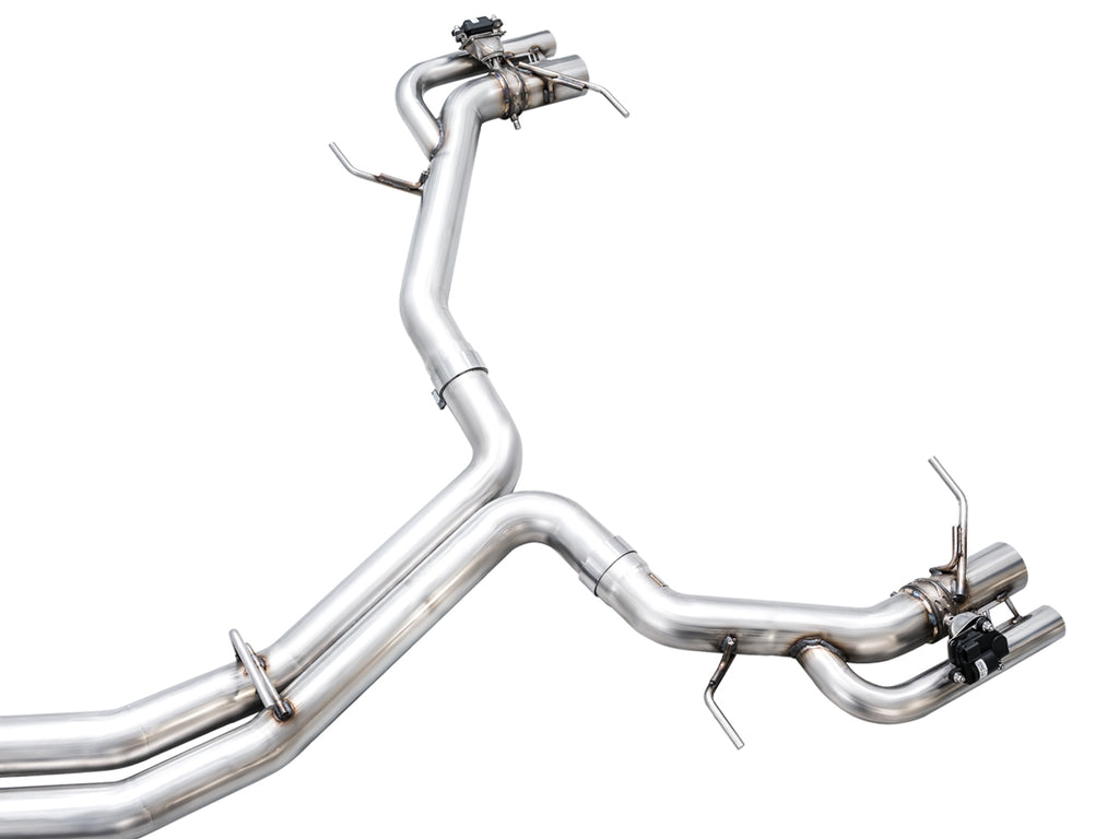 AWE SwitchPath™ Exhaust for C8 Audi RS 6/RS 7 - Diamond Black RS-style Tips