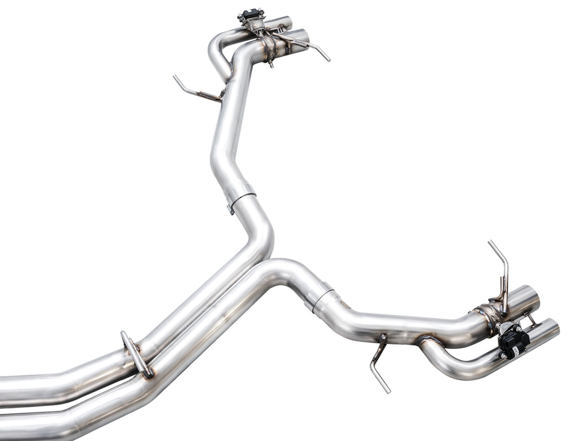 AWE SwitchPath™ Exhaust for C8 Audi RS 6/RS 7 - Diamond Black RS-style Tips
