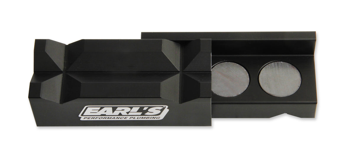 4" Black Aluminum Vice Jaws (1.562" tall)