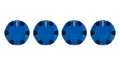 Climate Knobs (2007-2013 Tundra) - 4 PACK - VOODOO BLUE