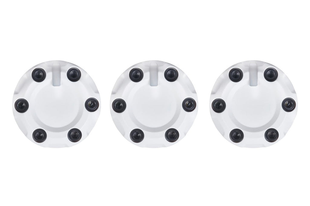 Climate Knobs (2005-2015 Tacoma) - 3 PACK - WHITE