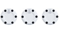 Climate Knobs (FJ Cruiser) - WHITE