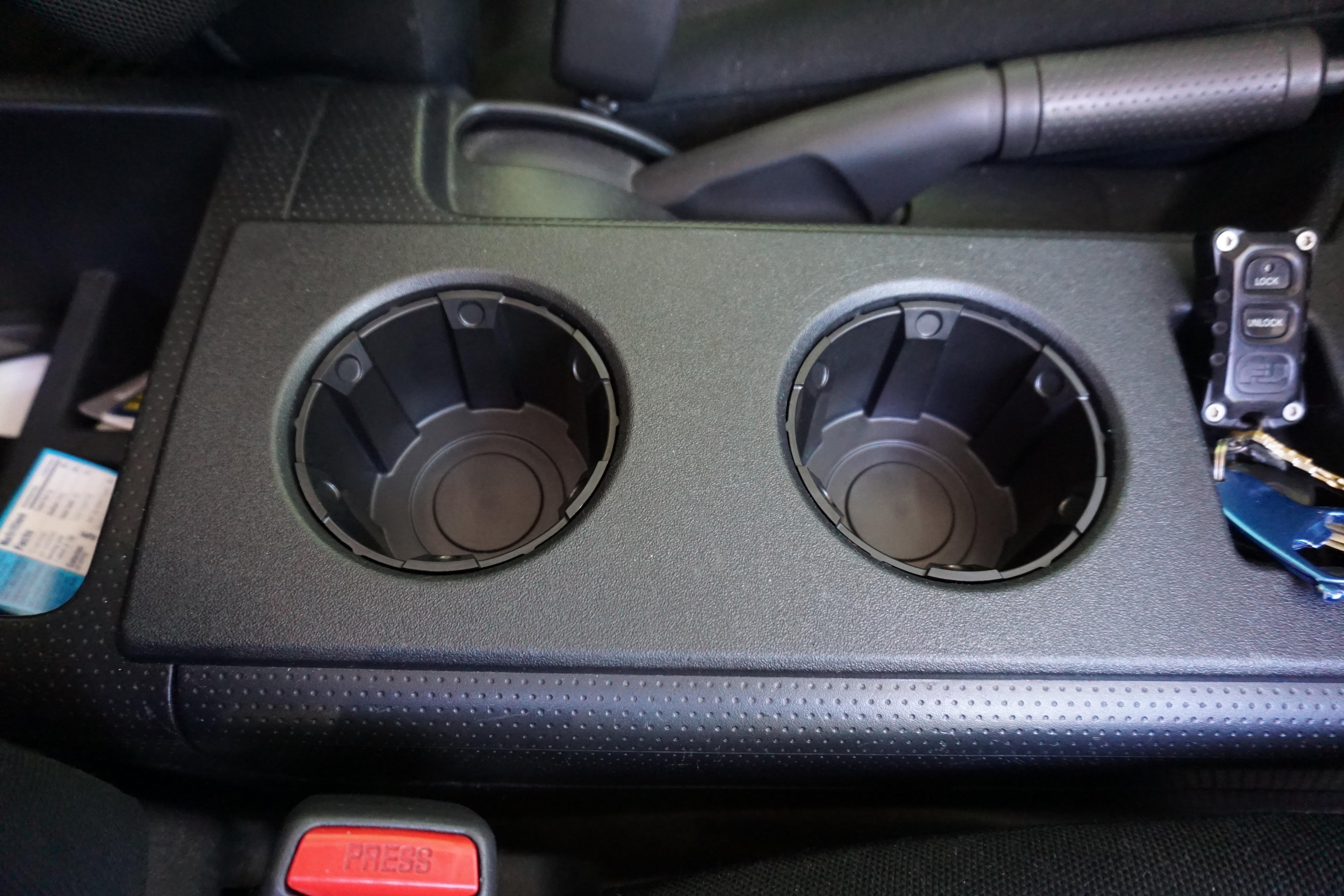 Cup Holder Insert (FJ Cruiser) - BLACK