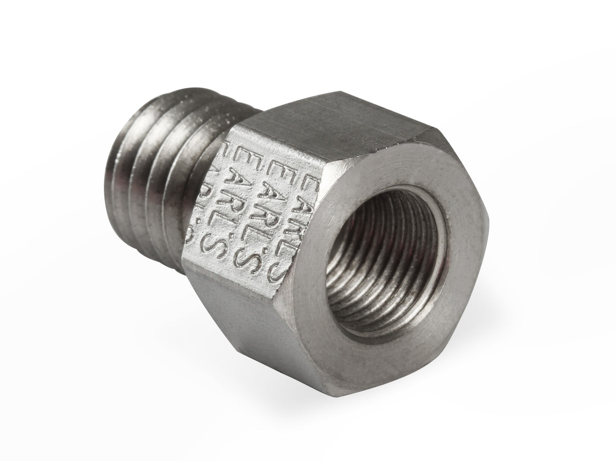 Fits GM LT Gen-V engines (2014 & up), M12 x 1.75 w/ Tapered Seat to 1/8" NPT Female Port - Stainless Steel