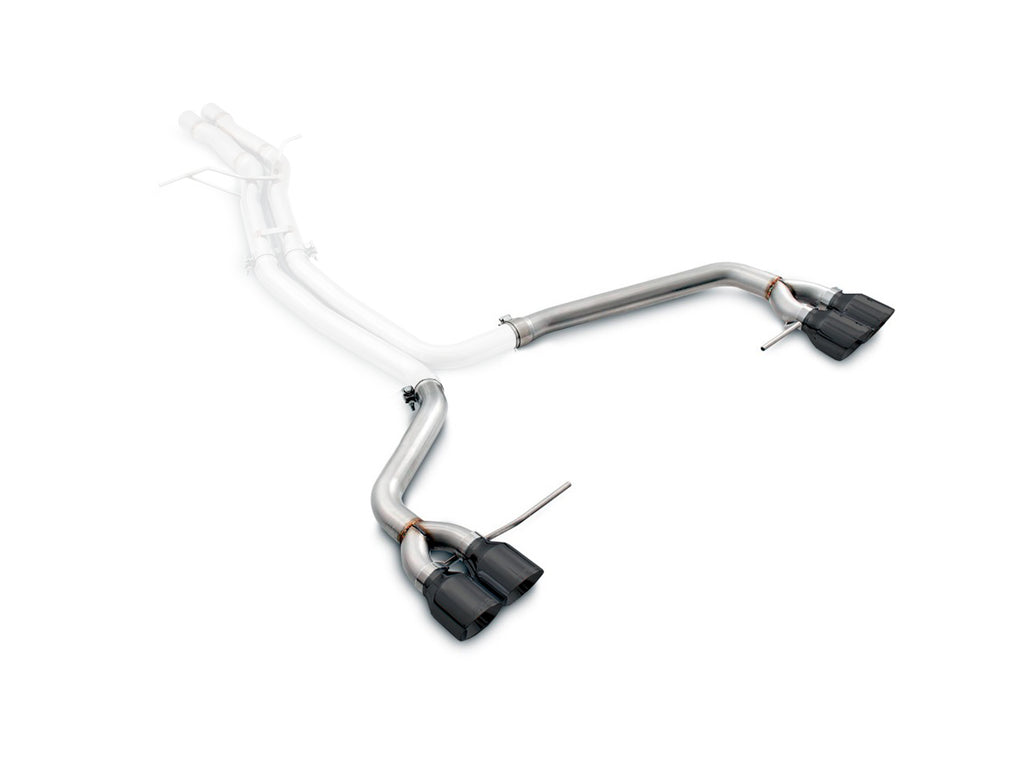 AWE Track Edition Axleback Exhaust for Porsche Macan S / GTS / Turbo - Diamond Black 102mm Tips
