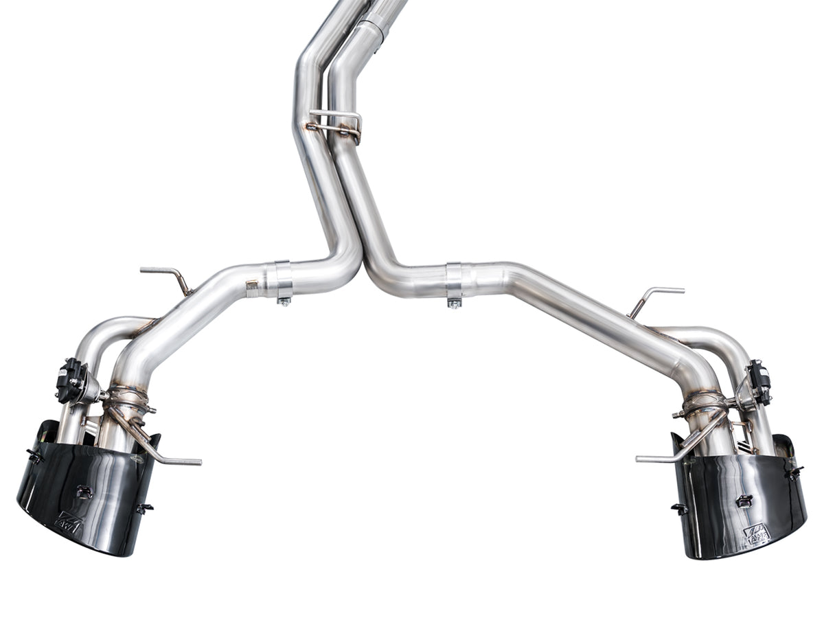 AWE SwitchPath™ Exhaust for C8 Audi RS 6/RS 7 - Diamond Black RS-style Tips