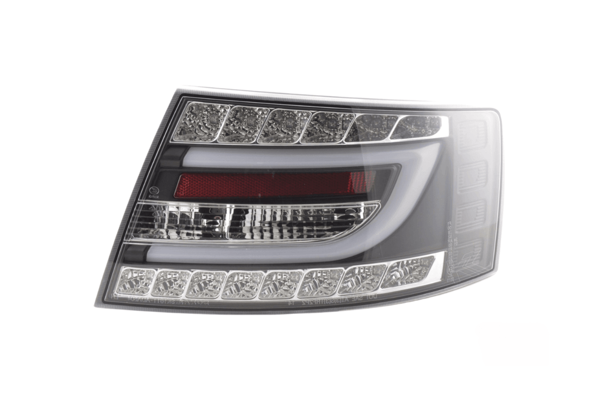Audi A6 (C6/4F) Sedan Black LED Taillights Set (2004-2008)