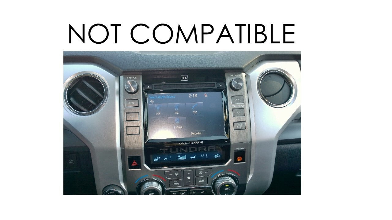 Radio Knobs (2020-2021 Tundra / 2020+ 4Runner) - WHITE