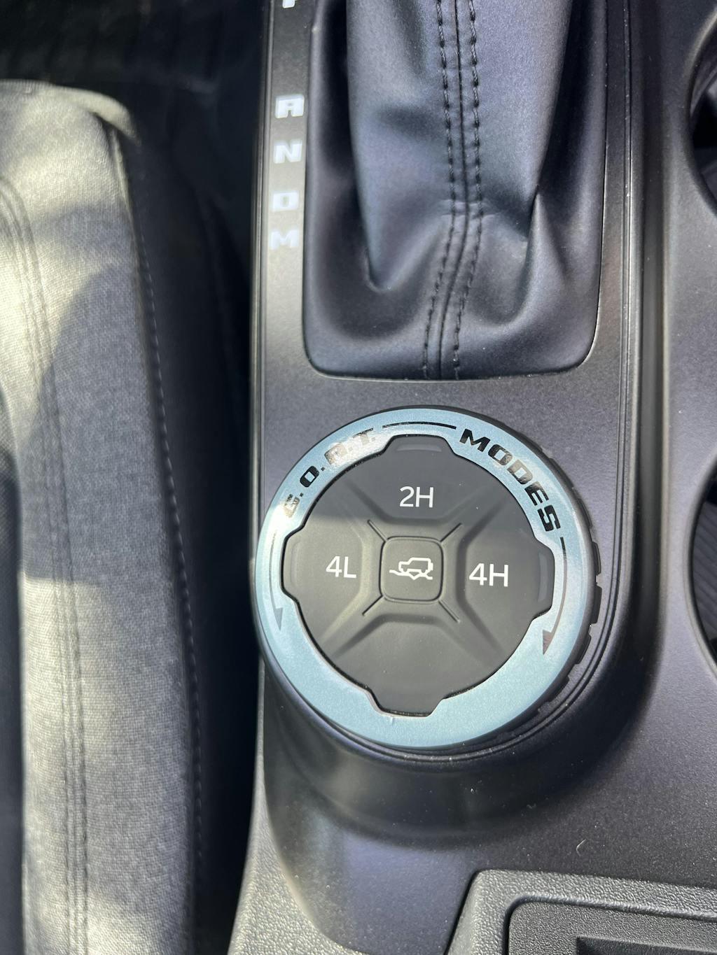 GOAT Mode Dial Ring Overlay V2 - 2021+ Bronco