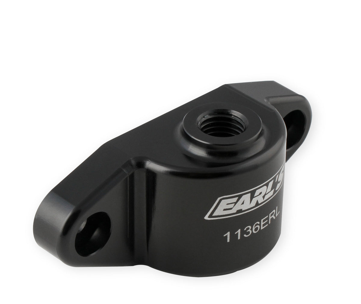 Earl's Oil Cooler Block-Off w/ 12mm x 1.5 Port - Fits Factory Sensor
