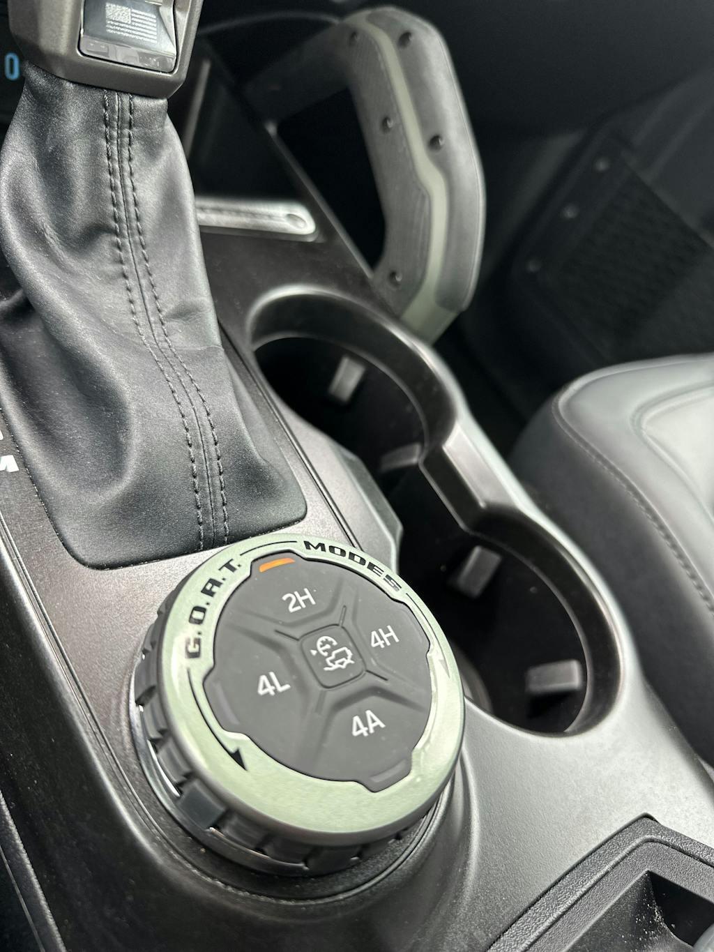 GOAT Mode Dial Ring Overlay V2 - 2021+ Bronco