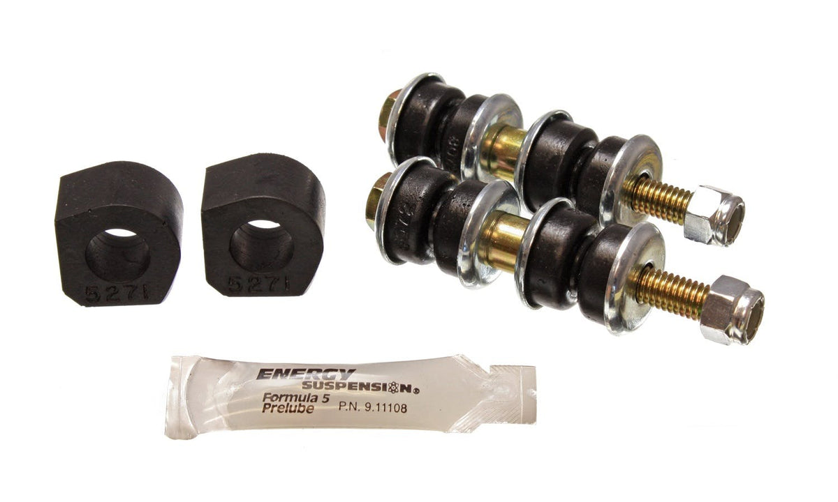 Energy Suspension 16.5101G black 16mm front sway bar bushing set