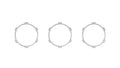Climate Rings (2016-2023 Tacoma DUAL ZONE) - WHITE
