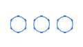 Climate Rings (2016-2023 Tacoma DUAL ZONE) - VOODOO BLUE