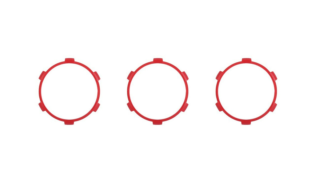 Climate Rings (2016-2023 Tacoma DUAL ZONE) - RED
